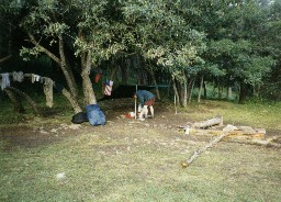 Campsite at Pueblano